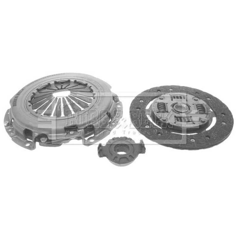 Borg & Beck Clutch Kit Set 3pc 200mm HK6606