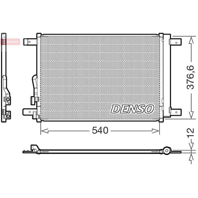 Denso Air Conditioning Condenser DCN32033