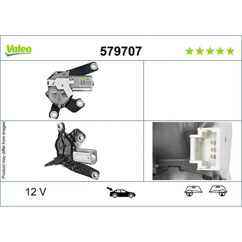 Valeo Front/Rear Wiper Motor Rear 579707