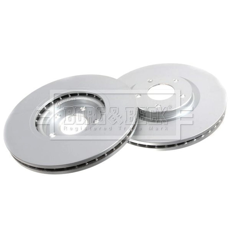 Borg & Beck 2 x Vented Front Brake Discs BBD5162