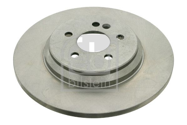 Febi 2 x Brake Disc Set Solid Rear