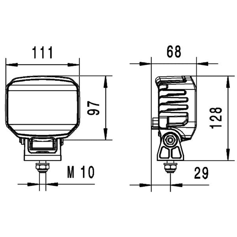 Hella Worklight High 1GA 996 488-011