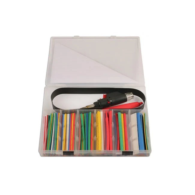 Laser Tools Torch with Heat Shrink Tubing Set 162pc - PL