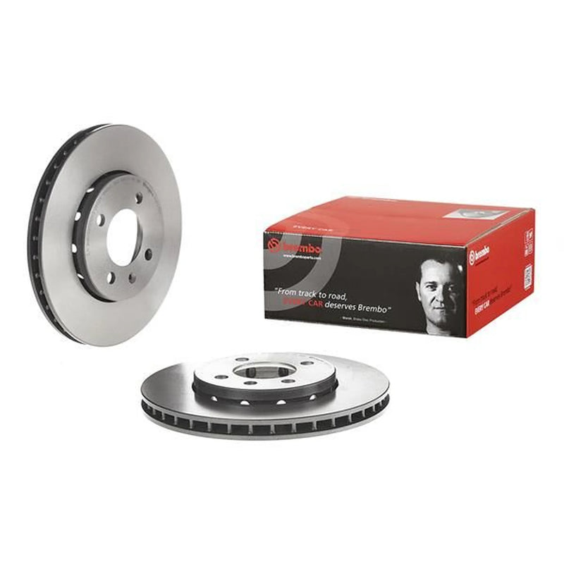 Brembo 2 x Internally Vented Front Brake Discs 09.B975.11