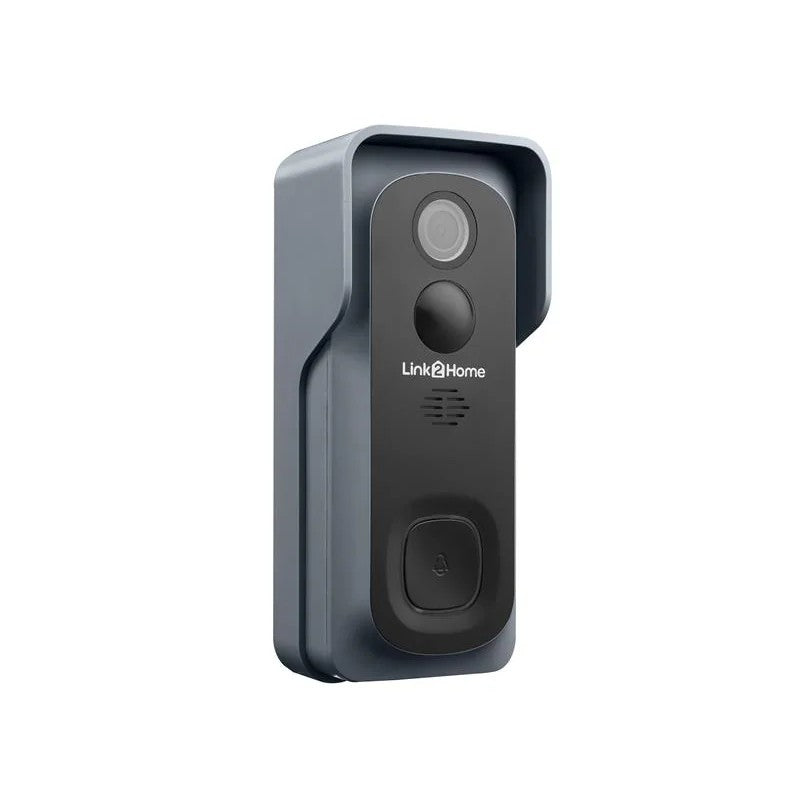 Link2Home Weatherproof (IP54) Battery Smart Doorbell - L2H-BELLBATTERY