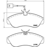 DON Front Brake Pad Set PCP1704