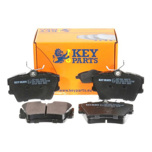 Key Parts 4 x Rear Brake Pad Set KBP1693