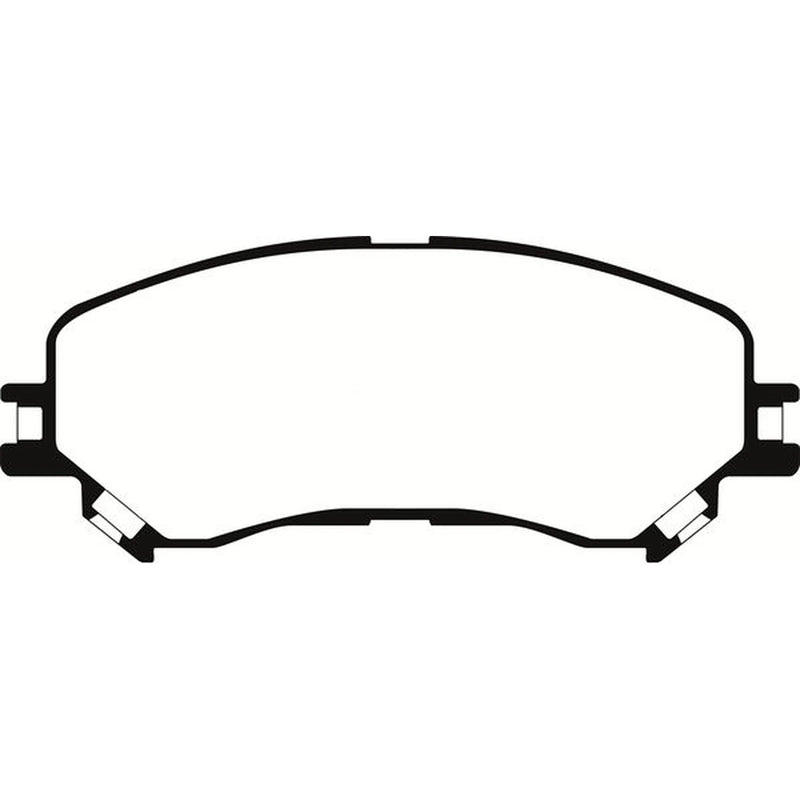 Abtex Front Brake Pad Set PLU2299