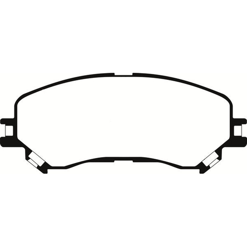 Abtex Front Brake Pad Set PLU2299