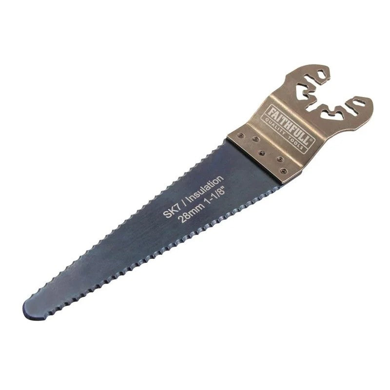 Faithfull SK7 Wavy Edge Insulation Cutter Blade 100mm - FAIMFWAVY