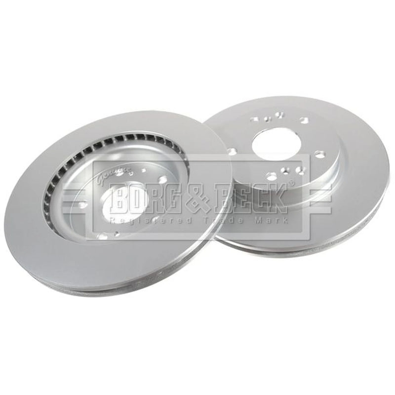 Borg & Beck 2 x Vented Front Brake Discs BBD5400