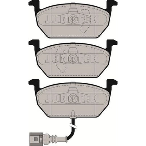 Juratek Front Brake Pad Set JCP4454