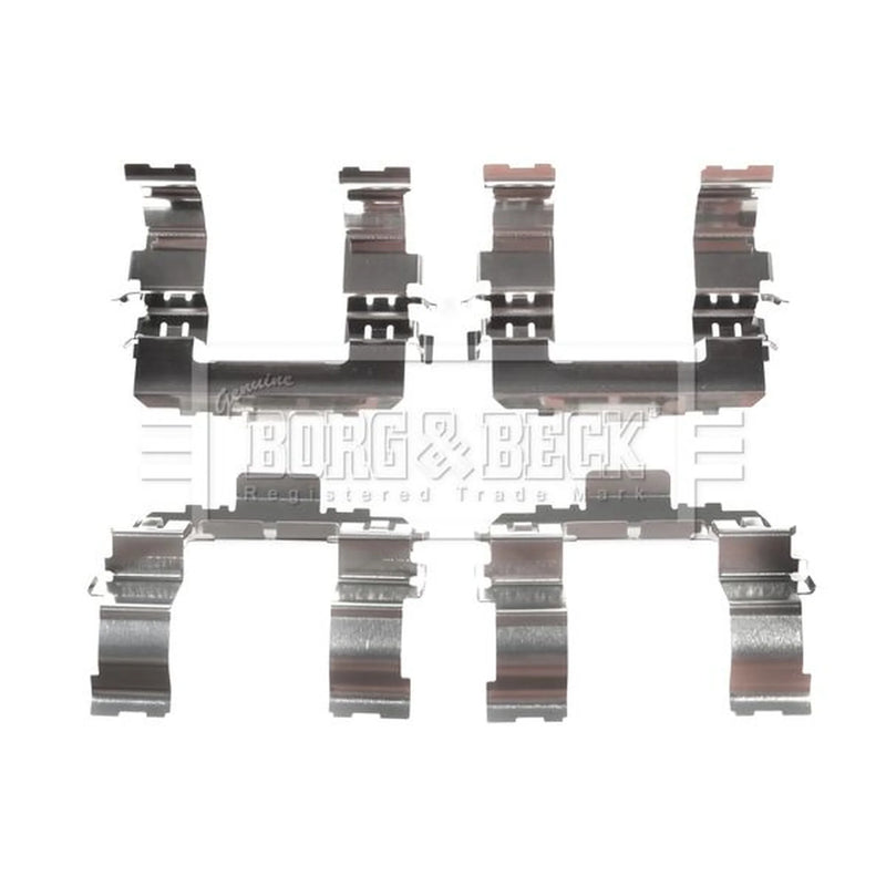 Borg & Beck Brake Pad Accessory Fitting Kit Front BBK1622