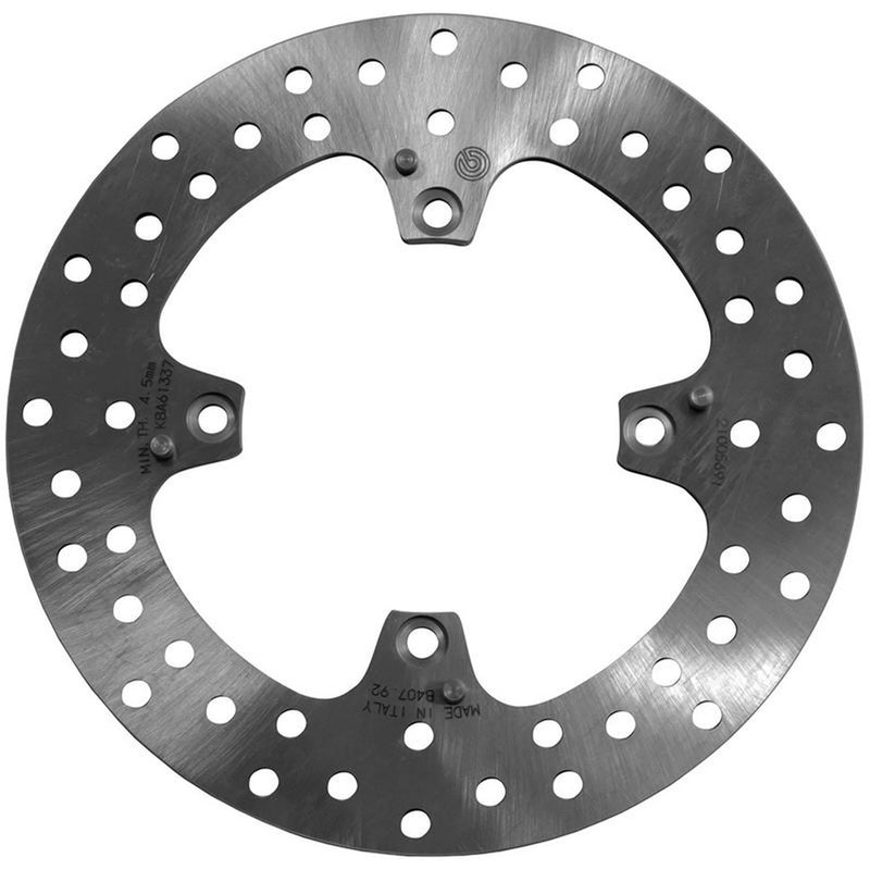 Brembo 2 x Rigid Rear Brake Disc Brake Discs 68B40792