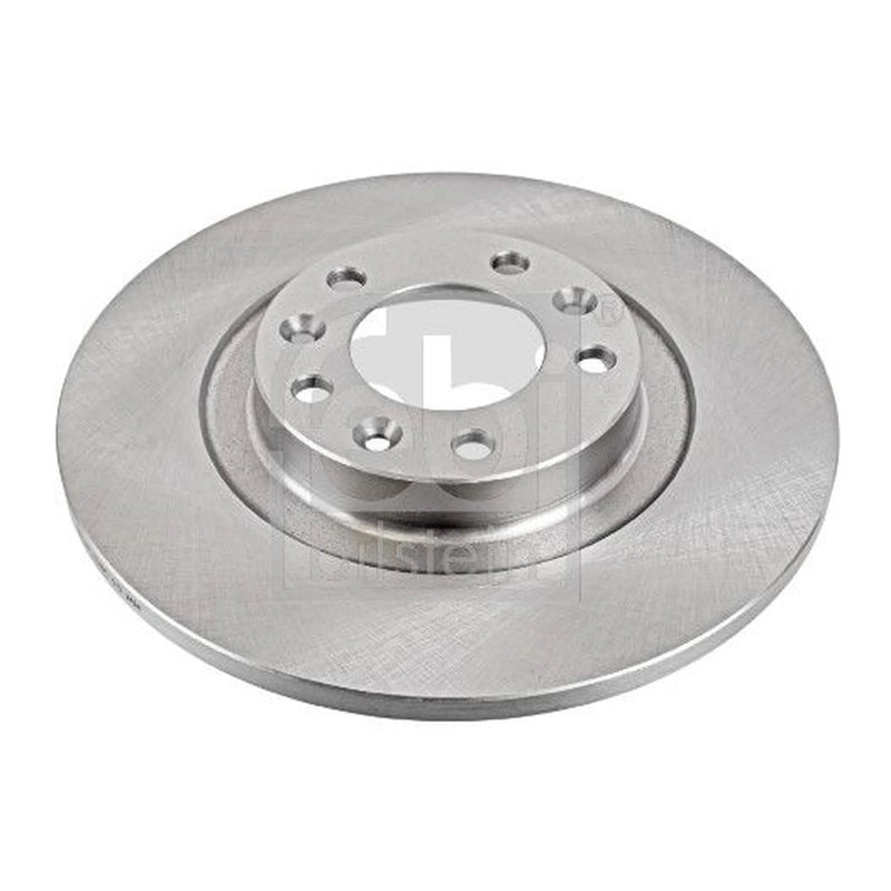 Febi 2 x Solid Rear Brake Discs 104169
