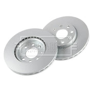Borg & Beck 2 x Vented Front Brake Discs BBD4553