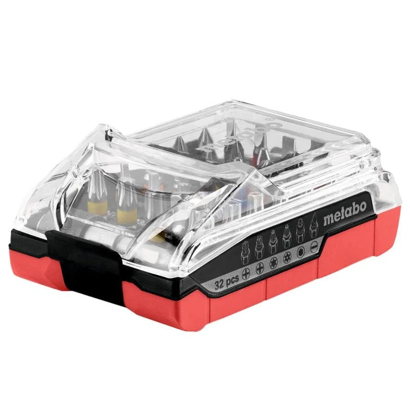 Metabo Battery Bit Box Set, 32 Piece - 626696000