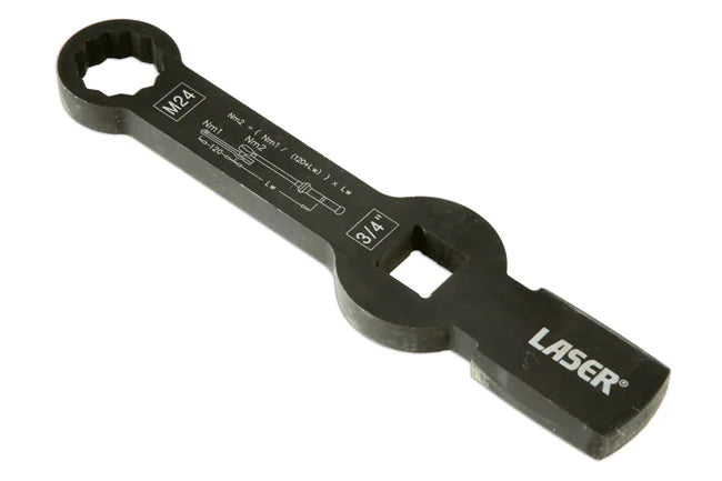 Laser Tools HGV Brake Caliper Wrench - Bi-Hex 20-24mm