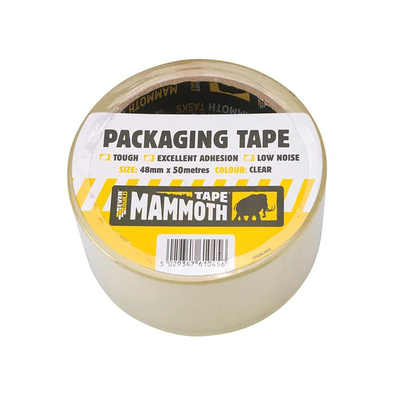 Everbuild Sika Labelled Packing Tape Clear 48mm x 50m - 488641