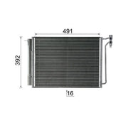 Mahle Air Conditioning Condenser AC 311 000P