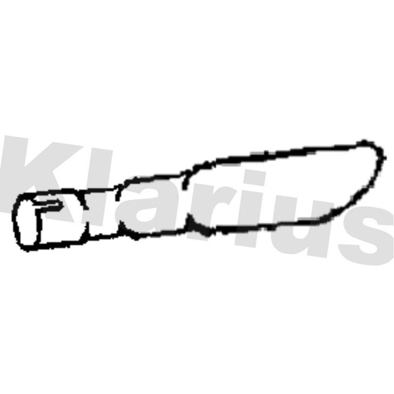 Klarius Exhaust Pipe OD VO492G