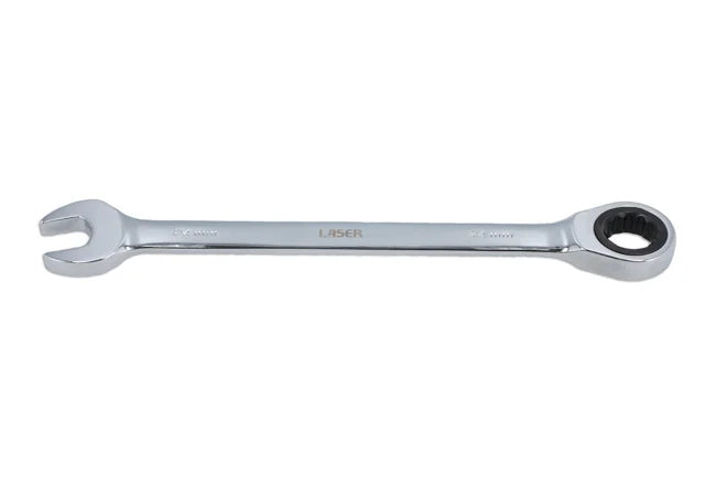 Laser Tools Ratchet Ring Combination Spanner 20-32mm