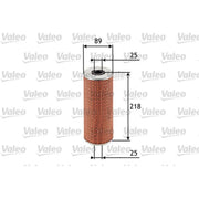 Valeo Engine Oil Filter 586586