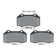 Textar Front Brake Pad Set 2552803