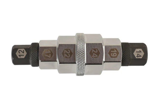 Laser Tools Motorcycle Spindle Tool 6 in 1 - PL