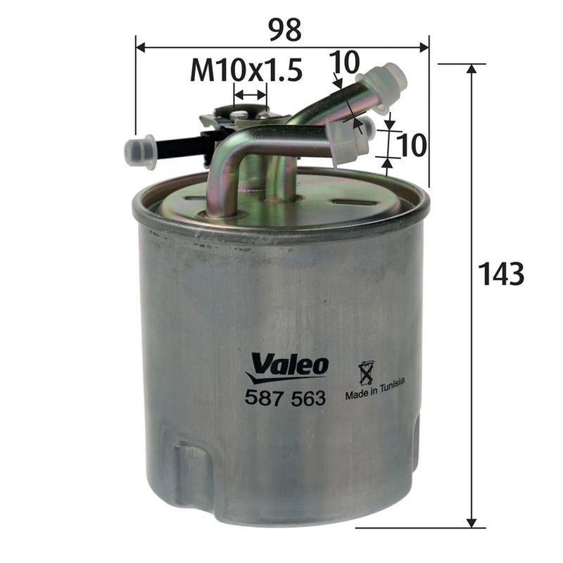 Valeo Fuel Filter Element 587563