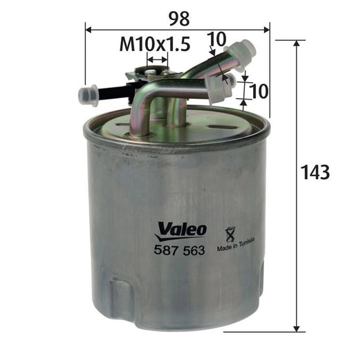 Valeo Fuel Filter Element 587563