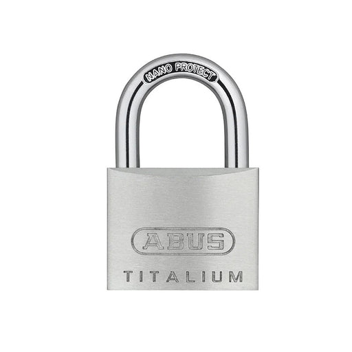 ABUS Mechanical 64TI/35mm TITALIUM™ Padlock Keyed Alike KA6356 - 10056197-01