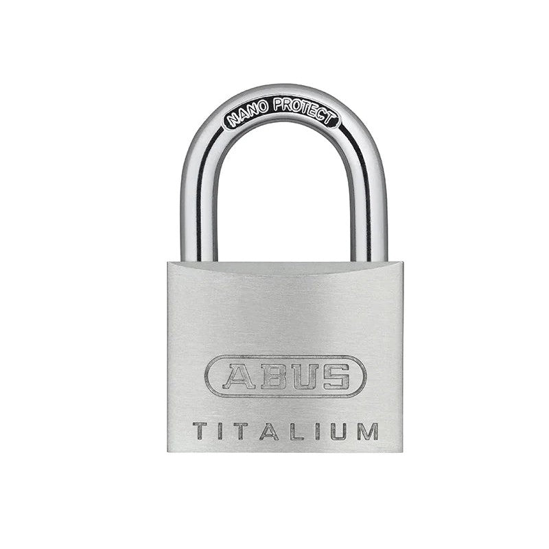 ABUS Mechanical 64TI/35mm TITALIUM™ Padlock Keyed Alike KA6355 - 10056196-01