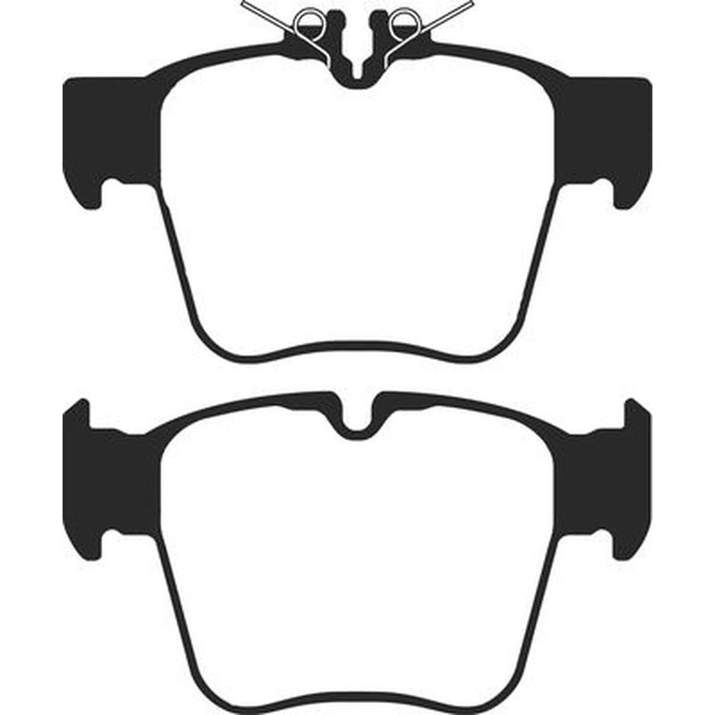 Abtex Rear Brake Pad Set PLU4656