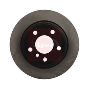 Apec 2 x Solid Rear Brake Discs DSK3047