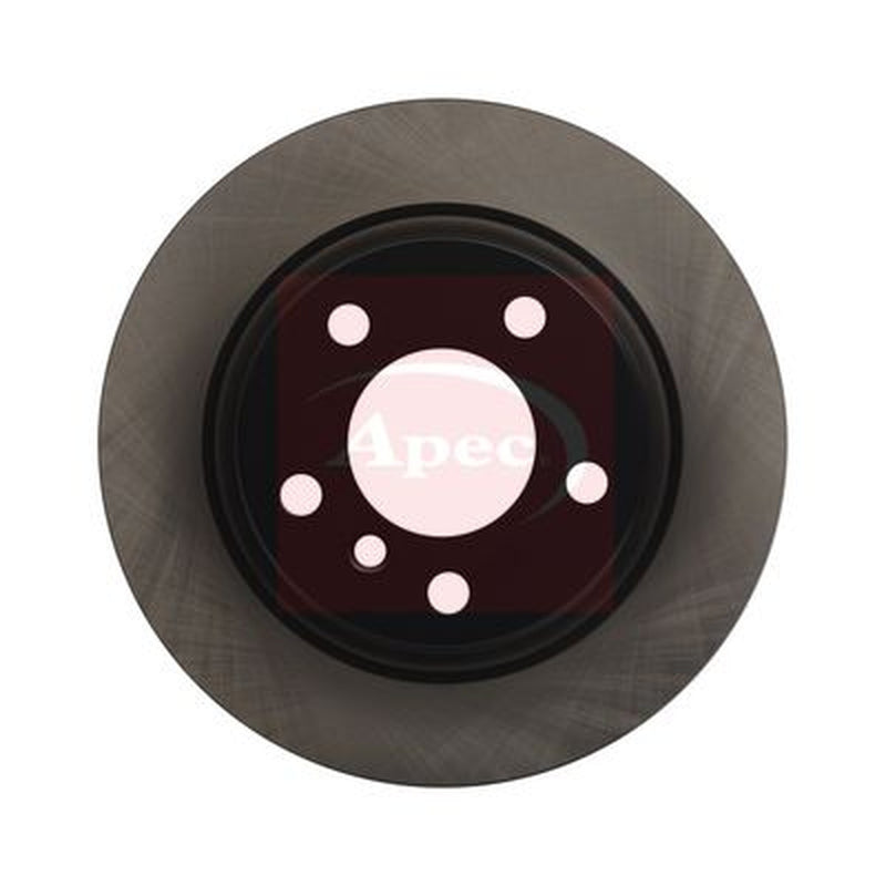 Apec 2 x Solid Rear Brake Discs DSK3047