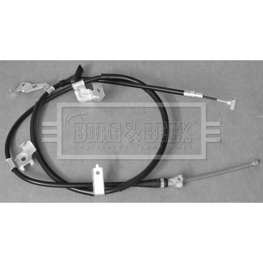 Borg & Beck Handbrake Cable Left Rear BKB3459
