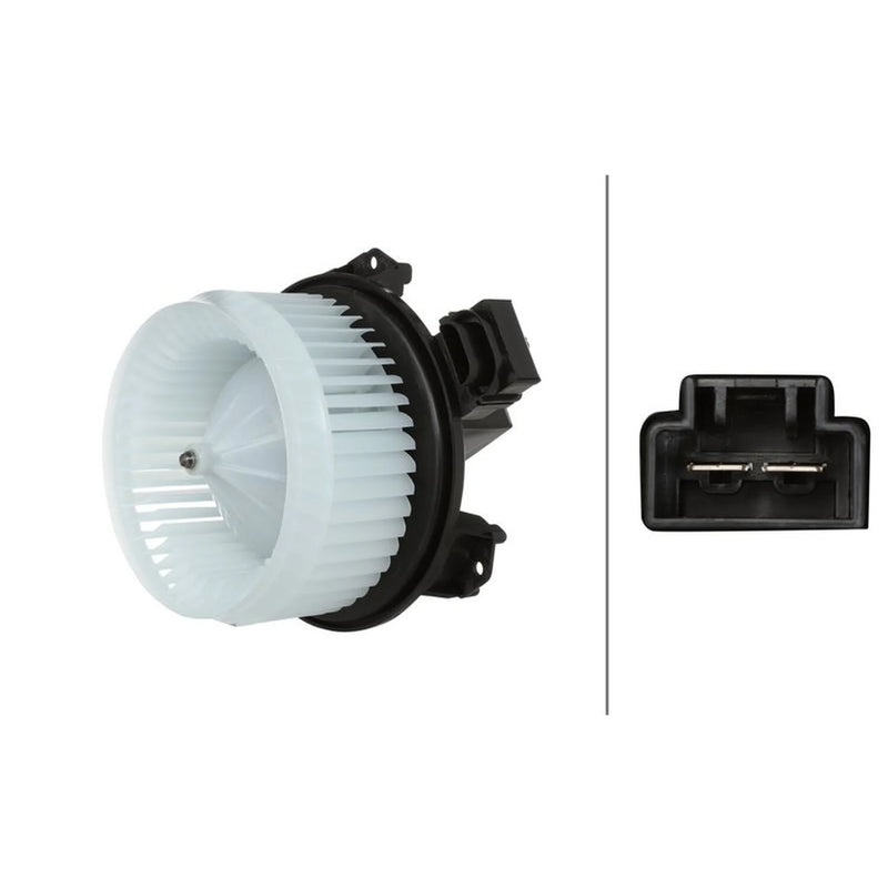 Hella Heater Blower Fan 8EW 366 400-971