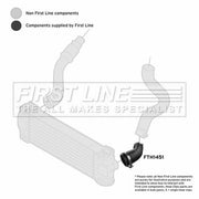First Line Intercooler Turbo Charge Air Hose FTH1451