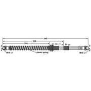 Borg & Beck Brake Hydraulic Hose Line Front Left BBH7574