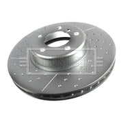 Borg & Beck 2 x Perforated/Vented Front Brake Discs BBD7012S