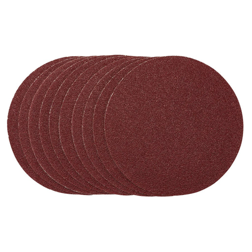 Draper Sanding Discs 150mm PSA 40 Grit Pack of 10