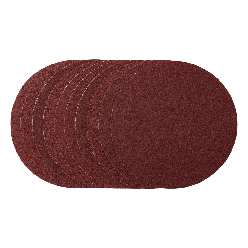 Draper Sanding Discs 150mm PSA 80 Grit Pack of 10