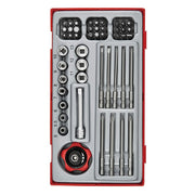 Teng Tools Socket & Bits Set TT1 48 Pieces 1/4" Drive