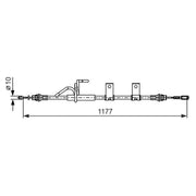 Bosch Handbrake Cable Rear 1 987 482 404