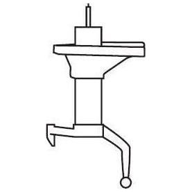 Genuine KYB Kayaba Shock Absorber Suspension Damper Gas Front (Rh) 331018 Town Parts  - Town Parts