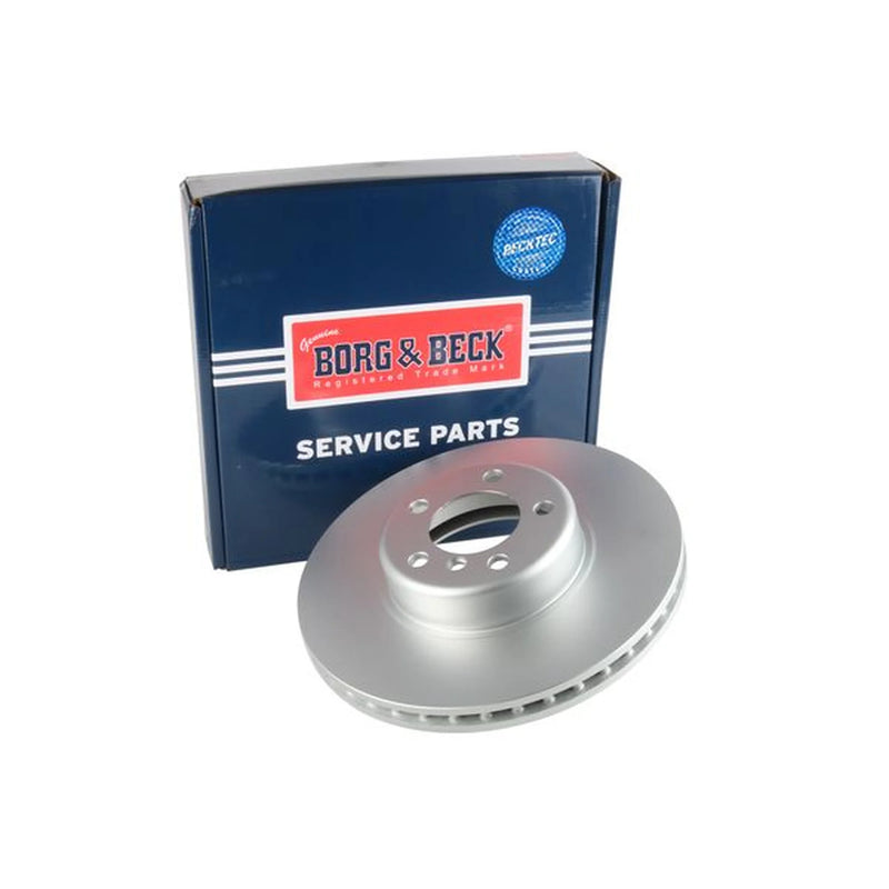 Borg & Beck 2 x Vented Front Brake Discs BBD7011S