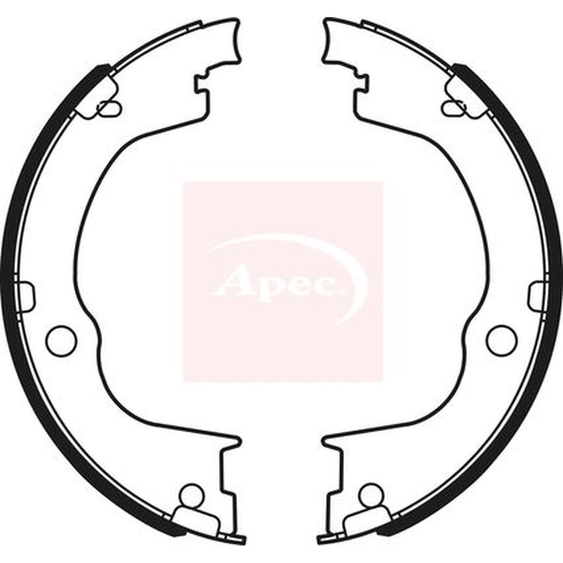 Apec Parking Brake Shoe Set SHU720