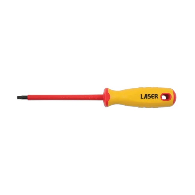 Laser Tools Insulated Star* Screwdriver T27 - PL