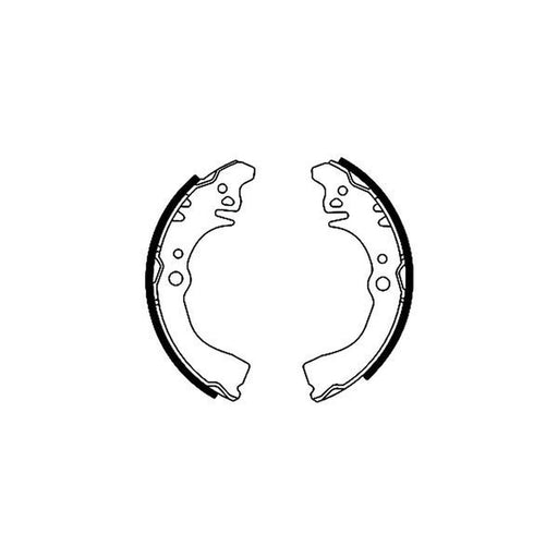 Mintex Brake Shoe Set Axle Kit MFR295
